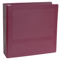 Omnimed 2 Inch Side Open 3 Ring Binder In Burgundy, PK5 205007-3BU5